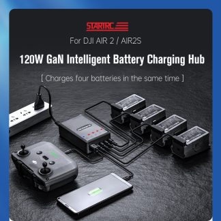 STARTRC GaN Intelligent Battery Charger for DJI Mavic Air 2/2S